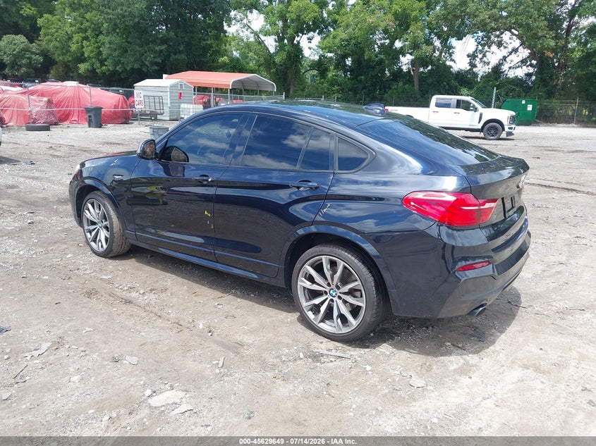 Vin: 5uxxw7c5xh0u25622, lot: 46128115, bmw x4 m40i 20173