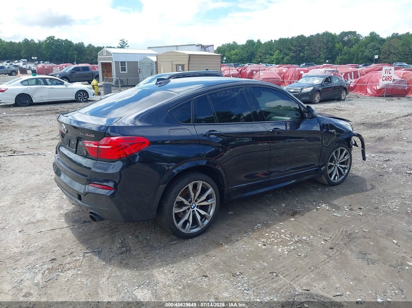 Vin: 5uxxw7c5xh0u25622, lot: 46128115, bmw x4 m40i 20174