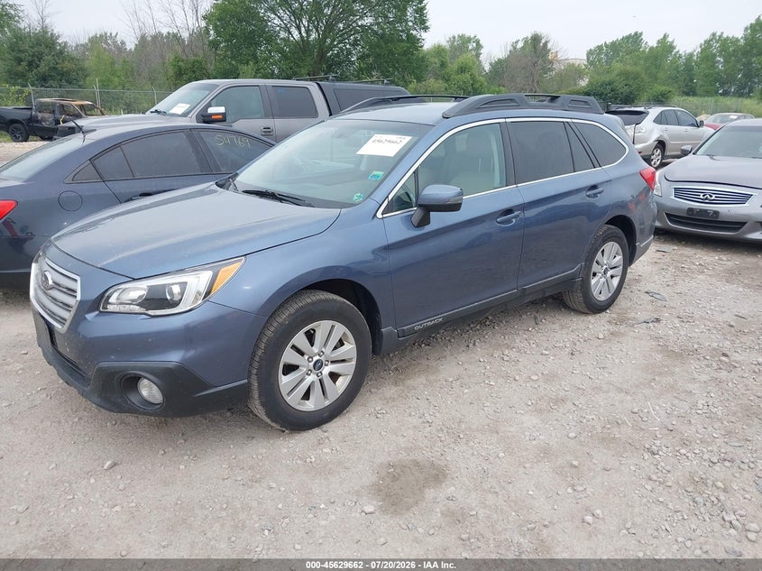 Vin: 4s4bsbfc4g3266397, lot: 46128128, subaru outback 2.5i premium 20162