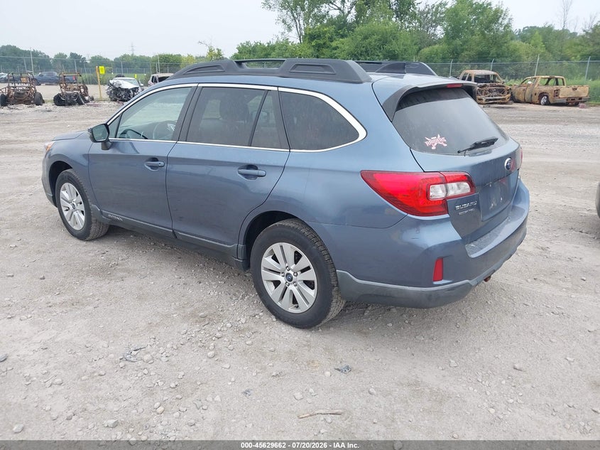 Vin: 4s4bsbfc4g3266397, lot: 46128128, subaru outback 2.5i premium 20163