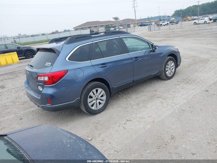 Vin: 4s4bsbfc4g3266397, lot: 46128128, subaru outback 2.5i premium 20164