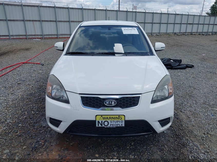 2010 Kia Rio Lx VIN: KNADH4A36A6632233 Lot: 45629670