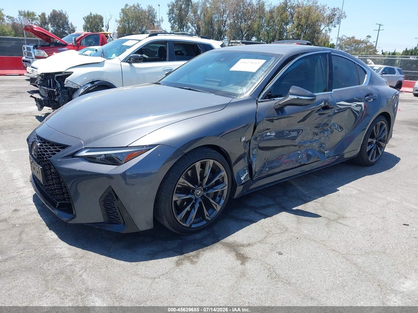 Vin: jthgz1b26p5070591, lot: 46128151, lexus is 350 f sport 20232