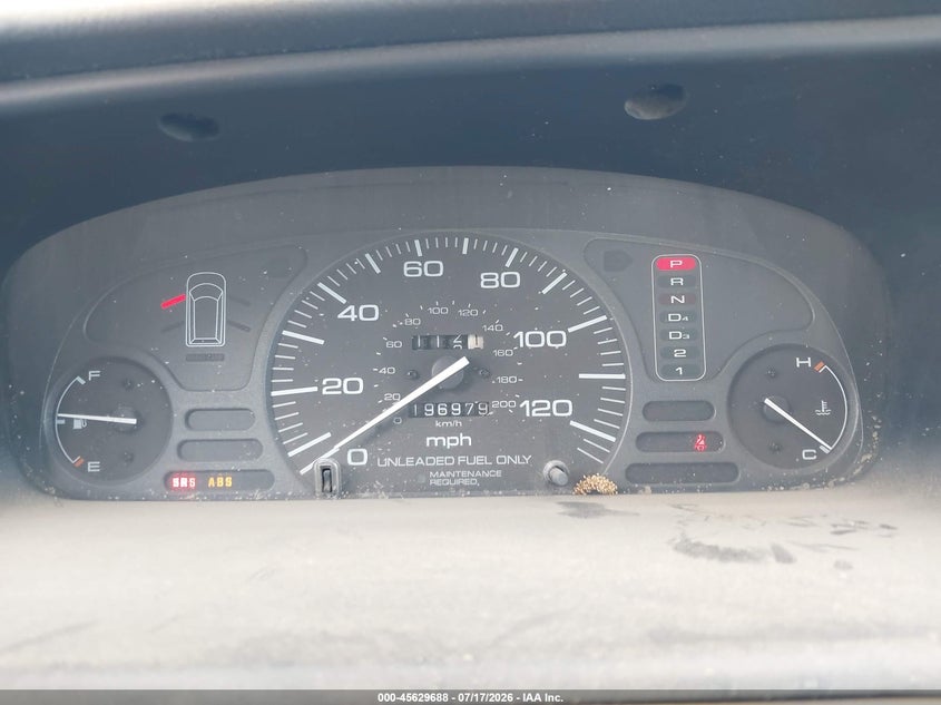 1996 Isuzu Oasis Ls VIN: JR2RJ1874TC001452 Lot: 45629688