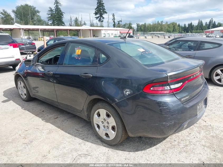 Vin: 1c3cdfaa4dd314264, lot: 46128169, dodge dart se 20133