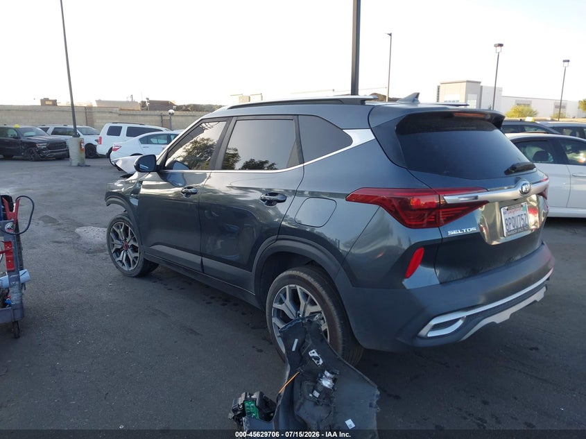 2021 Kia Seltos S Turbo VIN: KNDEUCA22M7056336 Lot: 45629706