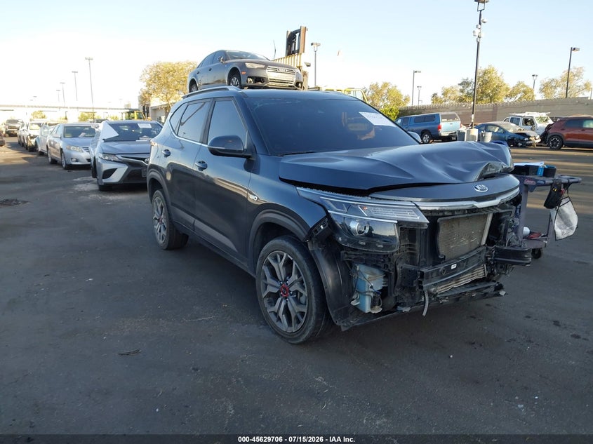 2021 Kia Seltos S Turbo VIN: KNDEUCA22M7056336 Lot: 45629706