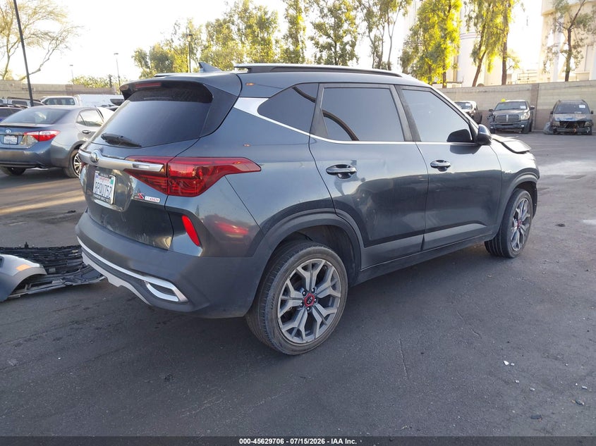 2021 Kia Seltos S Turbo VIN: KNDEUCA22M7056336 Lot: 45629706