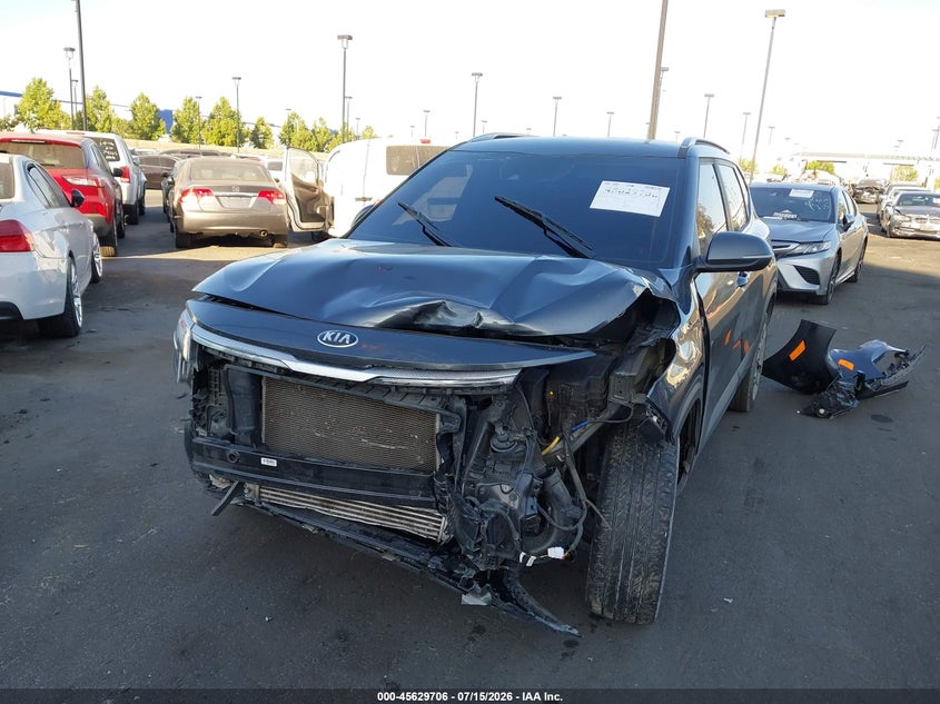 2021 Kia Seltos S Turbo VIN: KNDEUCA22M7056336 Lot: 45629706