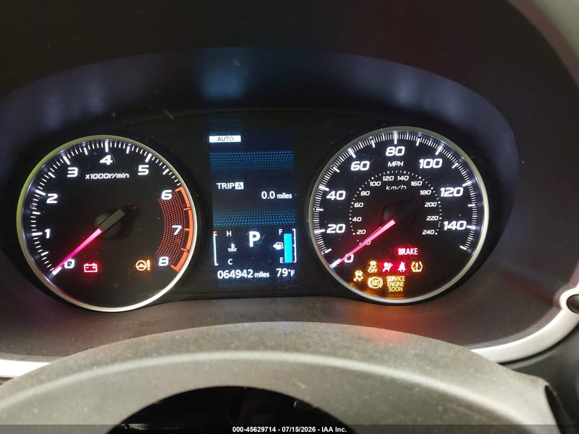 2018 Mitsubishi Eclipse Cross Le VIN: JA4AT4AA9JZ066516 Lot: 45629714