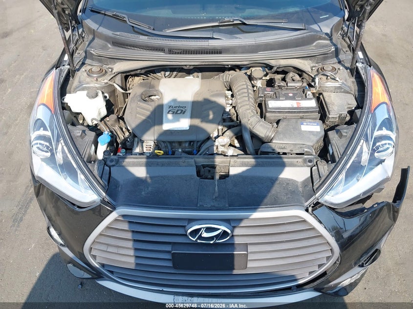 2017 Hyundai Veloster Turbo VIN: KMHTC6AE9HU313565 Lot: 45629748