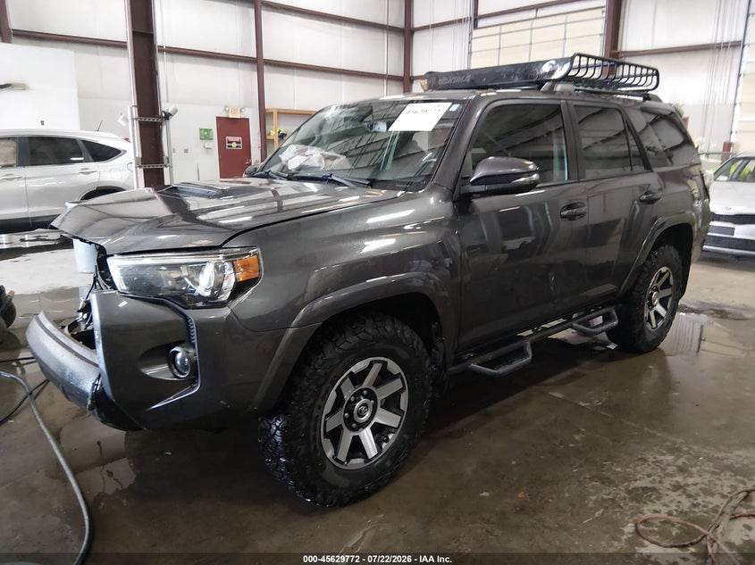 Vin: jtebu5jr9j5536341, lot: 46128238, toyota 4runner trd off road premium 20182