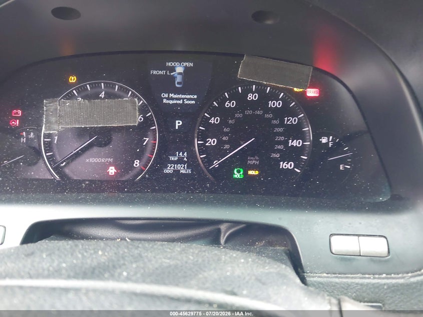 2007 LEXUS LS 460 auction photo 7