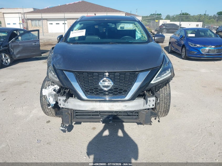 2021 Nissan Murano Sl Intelligent Awd VIN: 5N1AZ2CS0MC119623 Lot: 45629800