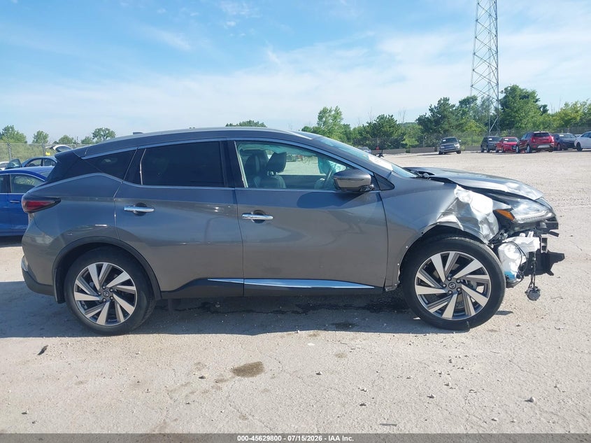 2021 Nissan Murano Sl Intelligent Awd VIN: 5N1AZ2CS0MC119623 Lot: 45629800