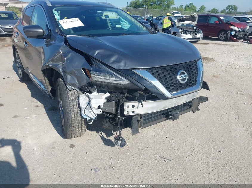 2021 Nissan Murano Sl Intelligent Awd VIN: 5N1AZ2CS0MC119623 Lot: 45629800