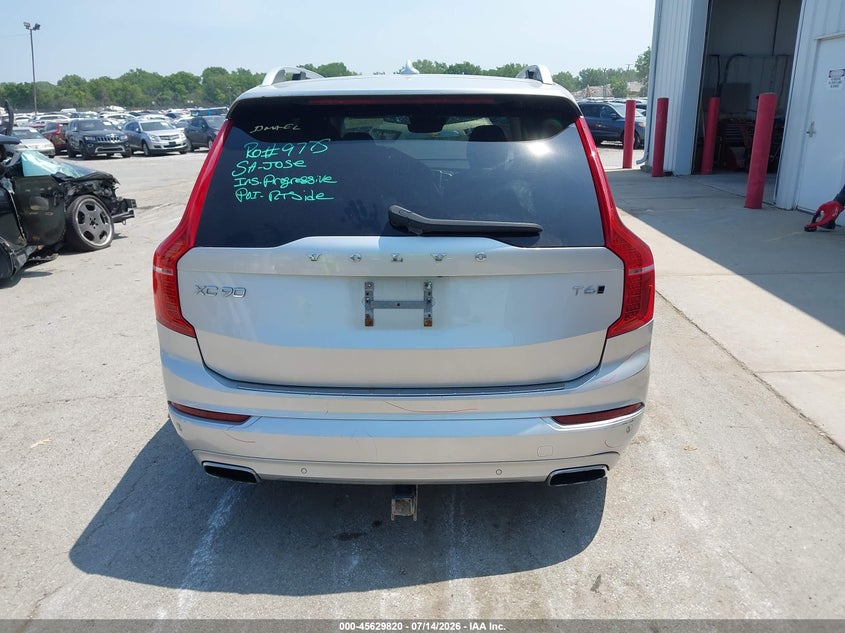 2019 Volvo Xc90 T6 Momentum VIN: YV4A22PK4K1427838 Lot: 45629820