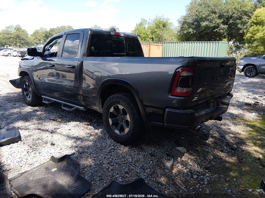 Vin: 1c6srfetxln307341, lot: 46128294, ram 1500 rebel  4x4 6'4 box 20203