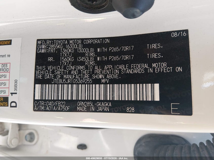 TOYOTA 4RUNNER - zdjęcie 9
