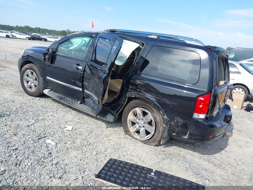 Vin: 5n1ba0nf1en610126, lot: 46128331, nissan armada platinum 20143