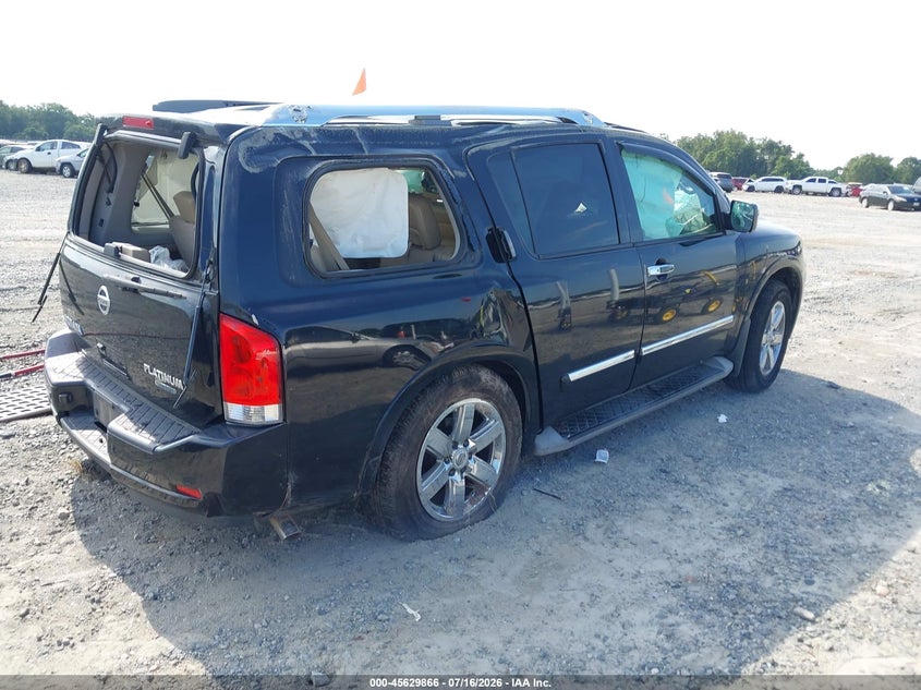 Vin: 5n1ba0nf1en610126, lot: 46128331, nissan armada platinum 20144
