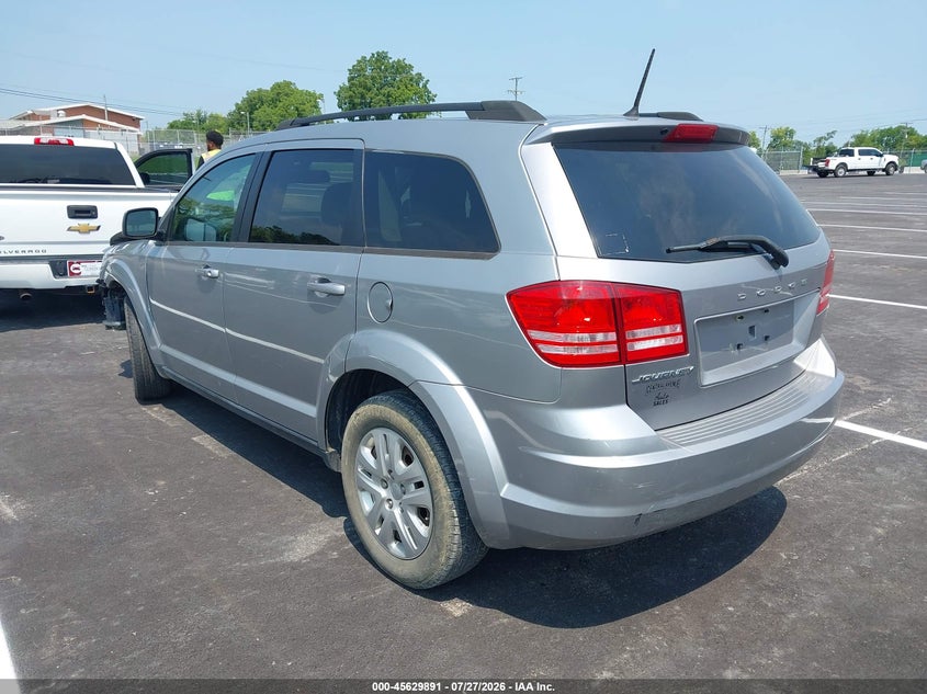 Vin: 3c4pdcab2kt797376, lot: 46128357, dodge journey se value package 20193