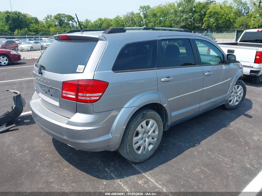 Vin: 3c4pdcab2kt797376, lot: 46128357, dodge journey se value package 20194