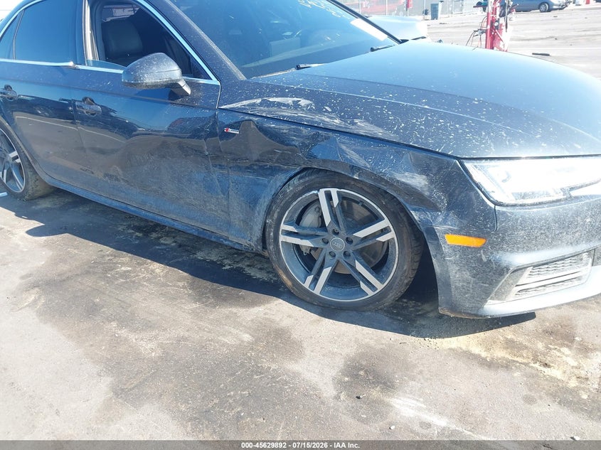 2017 Audi A4 Premium Plus VIN: WAUENAF47HN020619 Lot: 45629892