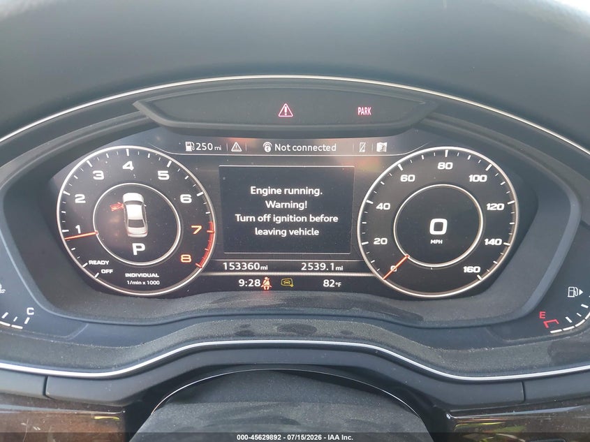2017 Audi A4 Premium Plus VIN: WAUENAF47HN020619 Lot: 45629892