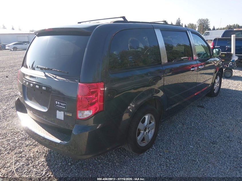 Vin: 2c4rdgcg3cr241381, lot: 46128379, dodge grand caravan sxt 20124