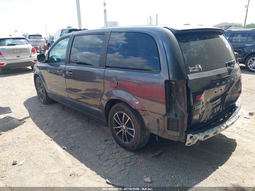Vin: 2c4rdgeg1hr731340, lot: 46128381, dodge grand caravan gt 20173