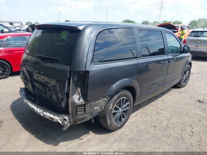 Vin: 2c4rdgeg1hr731340, lot: 46128381, dodge grand caravan gt 20174