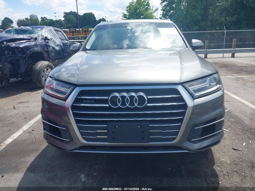AUDI Q7 2018 VIN WA1AAAF74JD001040