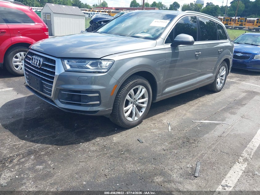 Vin: wa1aaaf74jd001040, lot: 46128388, audi q7 3.0t premium 20182