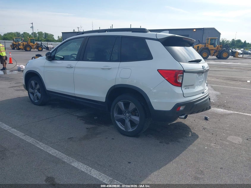 Vin: 5fnyf8h95kb023815, lot: 46128404, honda passport touring 20193
