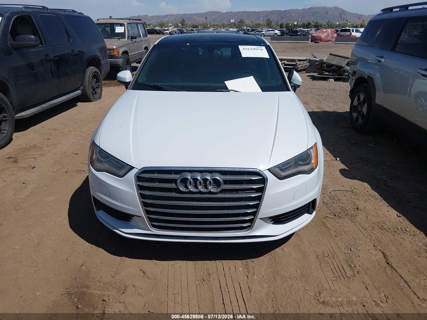 2015 AUDI A3 SEDAN 1.8L I-4 DI, DOHC, VVT, TURBO, 170HP