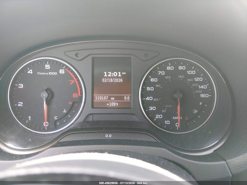 2015 AUDI A3 SEDAN 1.8L I-4 DI, DOHC, VVT, TURBO, 170HP