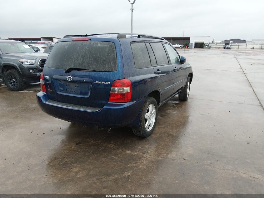 2006 TOYOTA HIGHLANDER auction photo 4