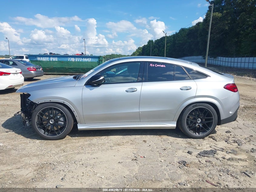 2025 Mercedes-Benz Amg Gle 53 Coupe 4Matic+ VIN: 4JGFD6BB6SB385230 Lot: 45629979