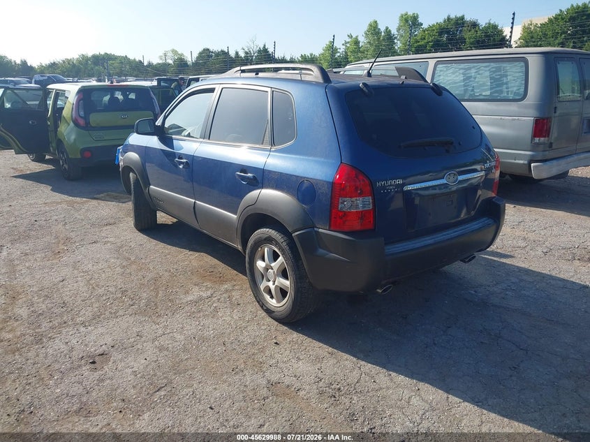 2005 Hyundai Tucson Gls/Lx VIN: KM8JN12D95U063248 Lot: 45629988