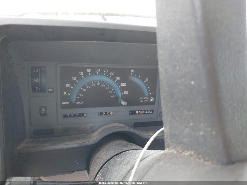1994 Chevrolet Blazer S10 VIN: 1GNDT13W5R0158059 Lot: 45630003