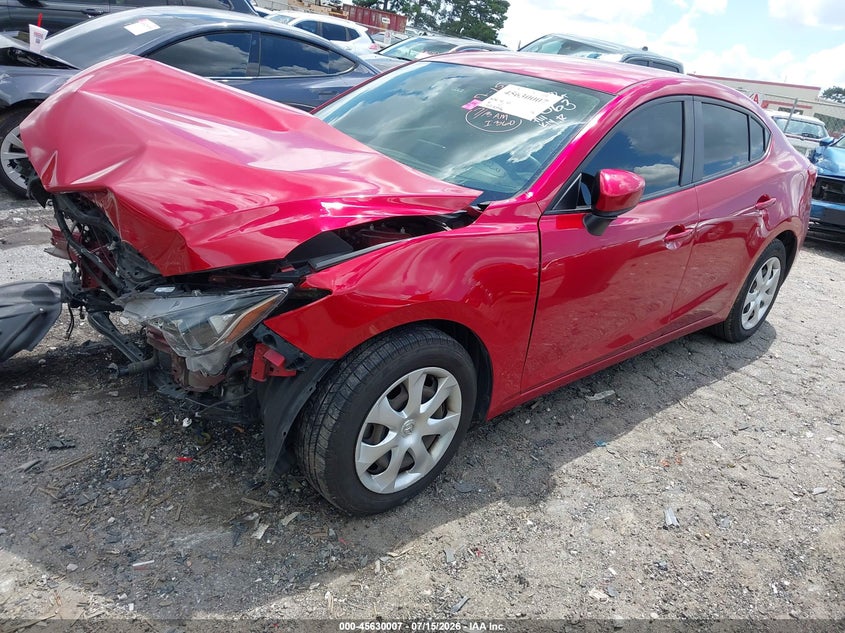 Vin: 3mzbm1u76fm215363, lot: 46128472, mazda mazda3 i sport 20152
