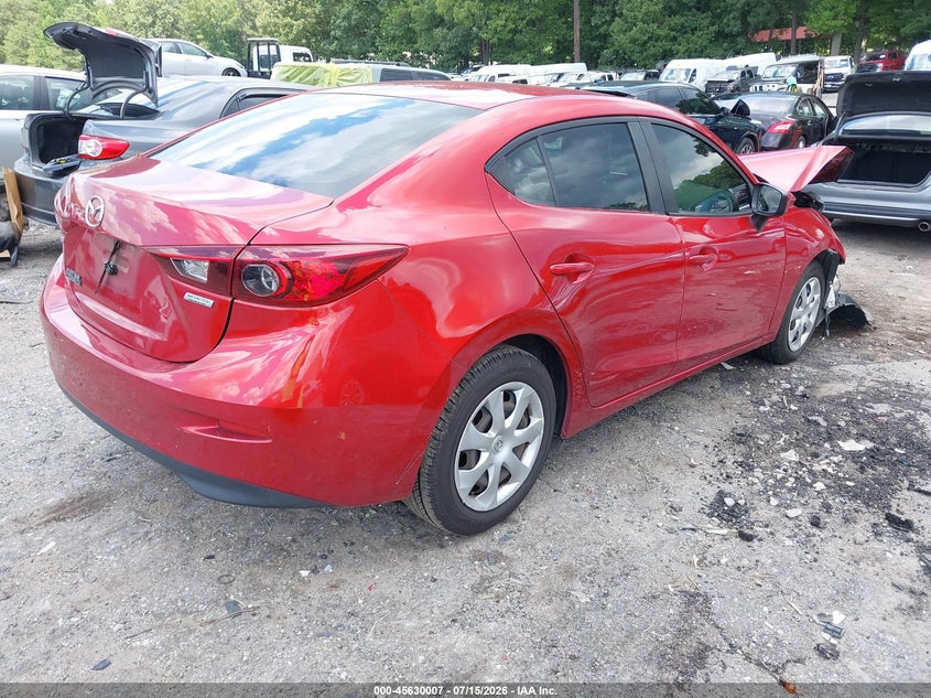 Vin: 3mzbm1u76fm215363, lot: 46128472, mazda mazda3 i sport 20154