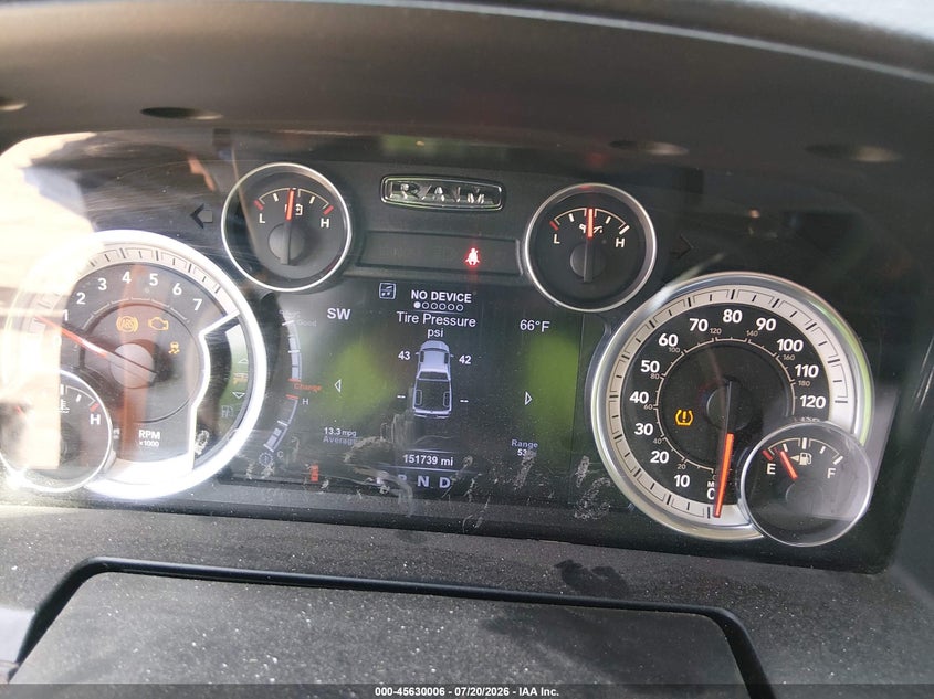 2015 Ram 1500 Sport VIN: 1C6RR7MT8FS702159 Lot: 45630006