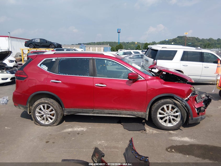 2017 Nissan Rogue Sv VIN: 5N1AT2MV2HC775855 Lot: 45630021