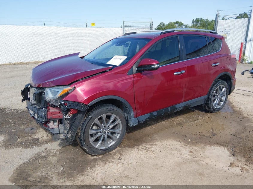 2018 Toyota RAV 4, Удар спереду, IAAI, VIN JTMYFREV8JD121038 — фото 2