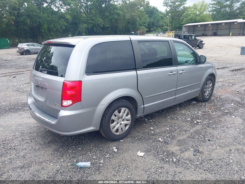 Vin: 2c4rdgbg6hr707958, lot: 46128500, dodge grand caravan se 20174