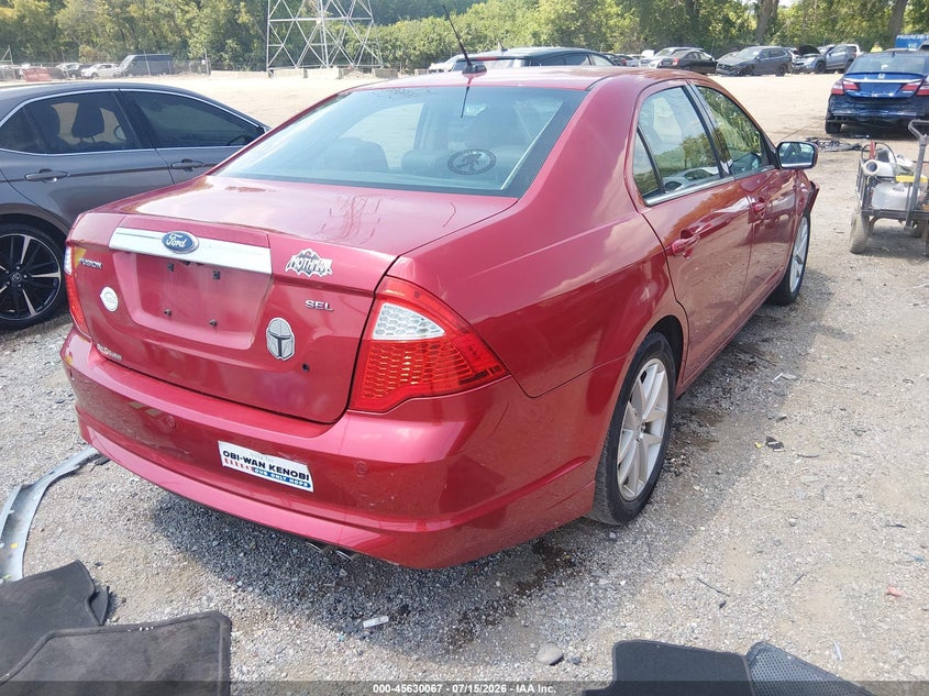 2010 FORD FUSION auction photo 4