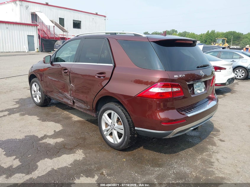 Vin: 4jgda5hb4da139609, lot: 46128537, mercedes-benz ml 350 4matic 20133