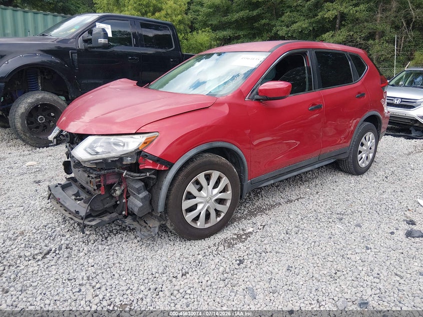 2017 NISSAN ROGUE auction photo 2